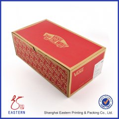 休闲运动瓦楞鞋盒定做